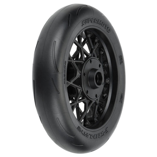 Pro-Line 1/4 Supermoto S3 Motorcycle Front Mounted Tires Losi PROMOTO MX