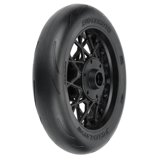 Pro-Line 1/4 Supermoto S3 Motorcycle Front Mounted Tires Losi PROMOTO MX
