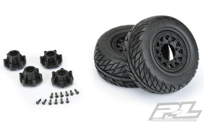 Pro-Line Street Fighter SC 2.2"/3.0" Street Tires Mounted For Mounted on Raid