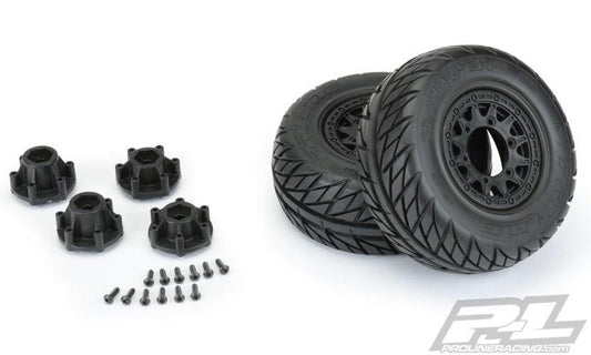 Pro-Line Street Fighter SC 2.2"/3.0" Street Tires Mounted For Mounted on Raid