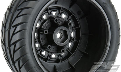 Pro-Line Street Fighter SC 2.2"/3.0" Street Tires Mounted For Mounted on Raid