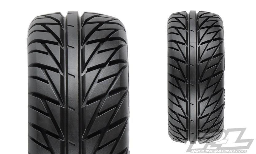 Pro-Line Street Fighter SC 2.2"/3.0" Street Tires Mounted For Mounted on Raid