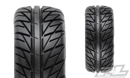 Pro-Line Street Fighter SC 2.2"/3.0" Street Tires Mounted For Mounted on Raid
