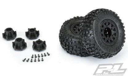 Pro-Line Badlands SC 2.2/3.0 Tires w/Raid Wheels (M2) Traxxas Slash 2wd / 4x4