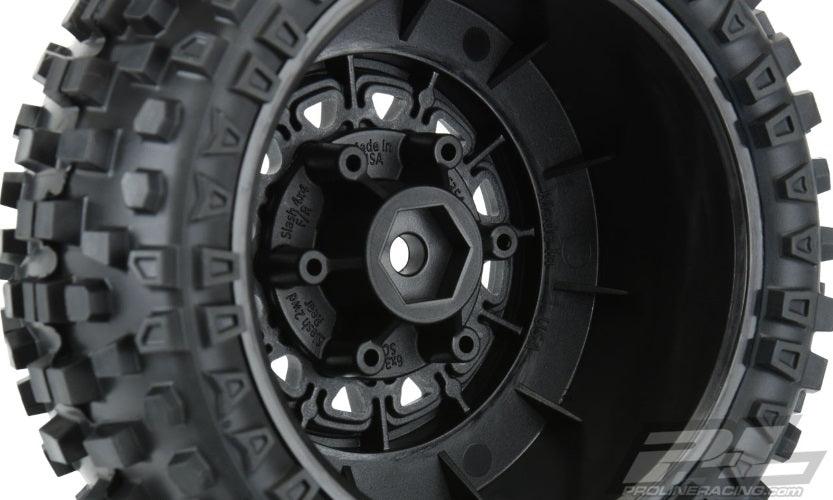Pro-Line Badlands SC 2.2/3.0 Tires w/Raid Wheels (M2) Traxxas Slash 2wd / 4x4