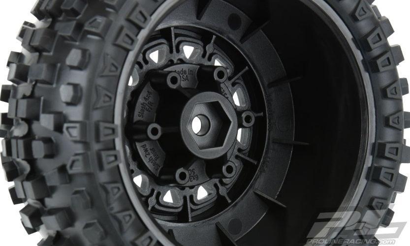 Pro-Line Badlands SC 2.2/3.0 Tires w/Raid Wheels (M2) Traxxas Slash 2wd / 4x4