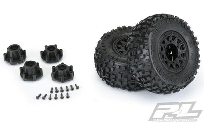 Pro-Line Badlands SC 2.2/3.0 Tires w/Raid Wheels (M2) Traxxas Slash 2wd / 4x4