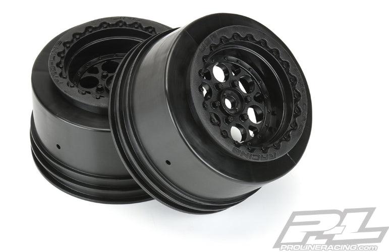 Pro-Line 2794-03 Showtime+Wide SC /Standard SC 2.2"/3.0" Black Wheels Losi 22S