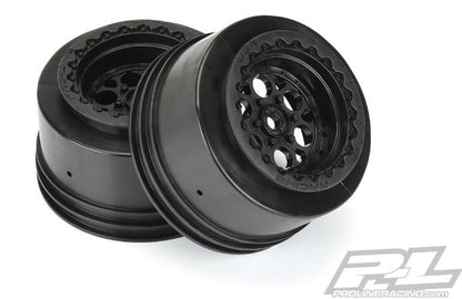 Pro-Line 2794-03 Showtime+Wide SC /Standard SC 2.2"/3.0" Black Wheels Losi 22S