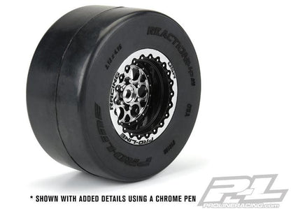 Pro-Line 2794-03 Showtime+Wide SC /Standard SC 2.2"/3.0" Black Wheels Losi 22S
