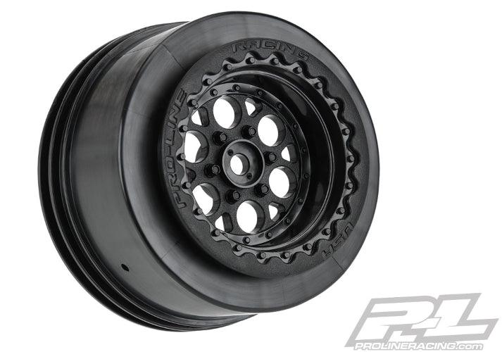 Pro-Line 2794-03 Showtime+Wide SC /Standard SC 2.2"/3.0" Black Wheels Losi 22S