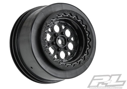 Pro-Line 2794-03 Showtime+Wide SC /Standard SC 2.2"/3.0" Black Wheels Losi 22S