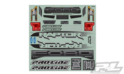 Pro-Line 3482-18 Pre-Cut 2017 Ford F-150 Raptor Black Body Traxxas X-MAXX