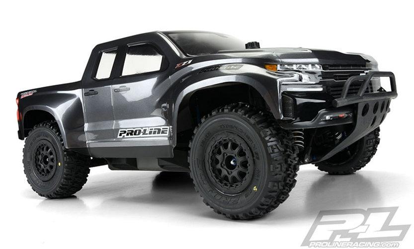 Pro-Line 2019 Chevy Silverado Z71 Trail Boss True Scale SC Body Clear Slash