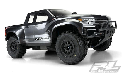 Pro-Line 2019 Chevy Silverado Z71 Trail Boss True Scale SC Body Clear Slash