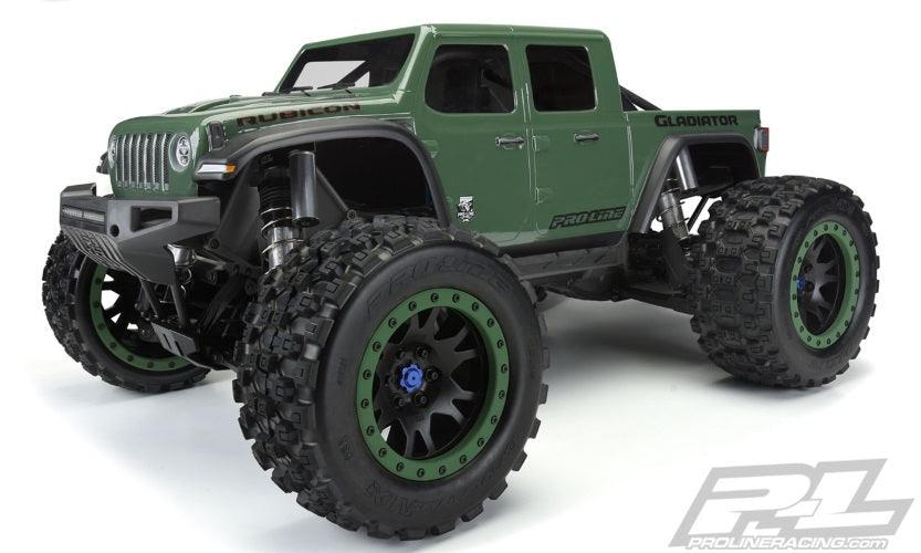 Pro Line 3533-17 Pre-Cut Jeep Gladiator Rubicon Clear Body FOR Traxxas X-Maxx