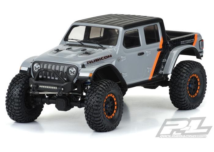 Pro-Line 2020 Jeep Gladiator Clear Body For 12.3" Wheelbase Crawler