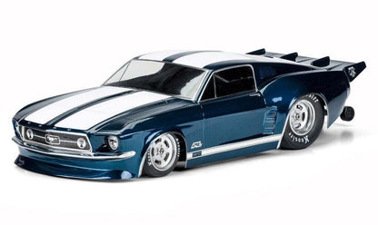 Pro-Line 3573-00 1/10 1967 Ford Mustang Clear Body Drag Car