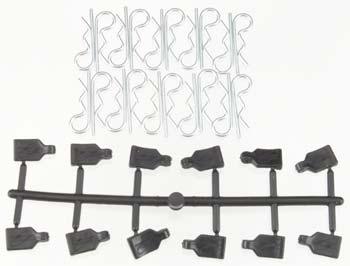 Pro-Line 6051-01 1/8 Car/Truck/Buggy Pro-Pulls (12) Body Clips (20)