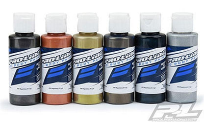 Pro-Line Body Paint Pure Metal Set For Specially Formulated Water-Based Paint