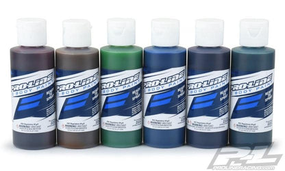 Pro-Line Body Paint Candy Set For Formulated Water-Based Airbrush Paint