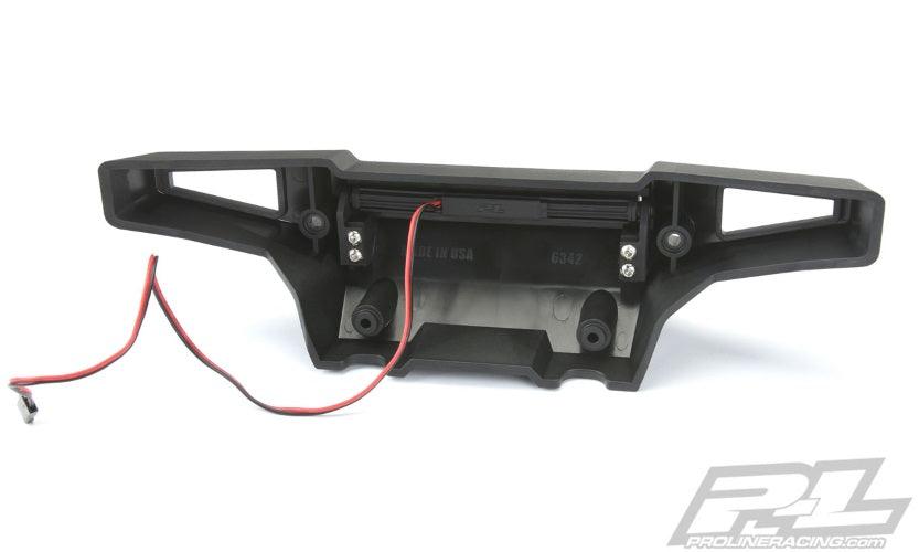 Pro-Line 6342-01 Pro-Armor Front Bumper w/4" Led Light Bar Traxxas X-Maxx