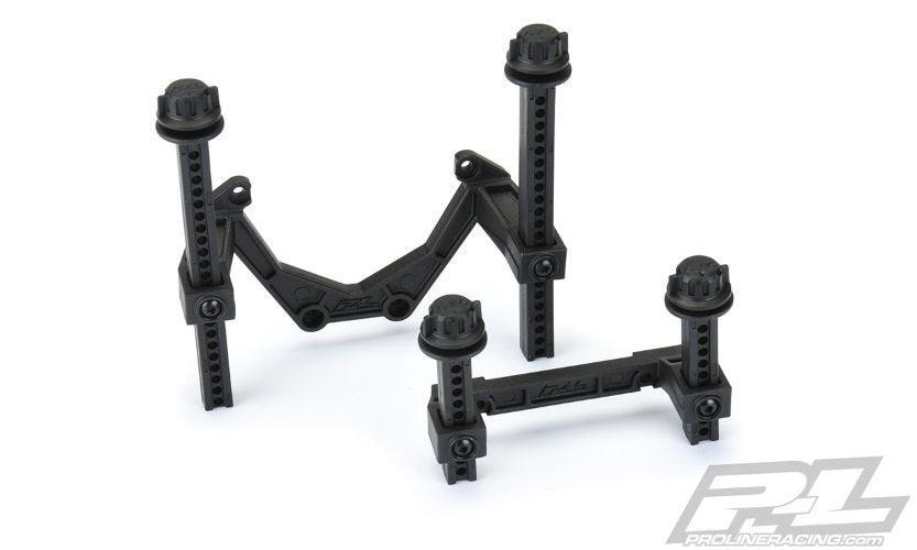 Pro-Line 6362-00 Extended Front and Rear Body Mounts Traxxas Rustler 4x4