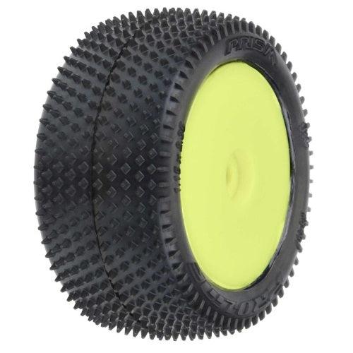 Pro-Line 8297-12 1/18 Prism Rear Carpet Mini-B Tires Mounted 8mm Wheels (2)