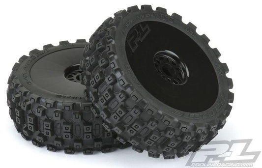 Pro-Line 9067-41 Badlands MX M2 (Medium) Tires Mounted All Terrain 1/8 Buggy