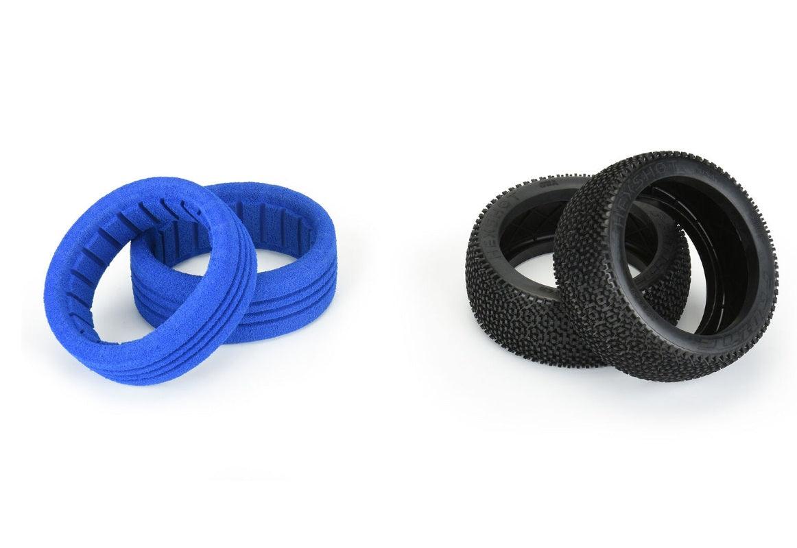 Pro-Line 9073-204 1/8 Hex Shot S4 Front/Rear Off-Road Buggy Tires (2)