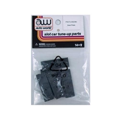 Auto World Thunderjet Chassis Ultra G Tjet Parts Gear Plate 6pc Slot Car