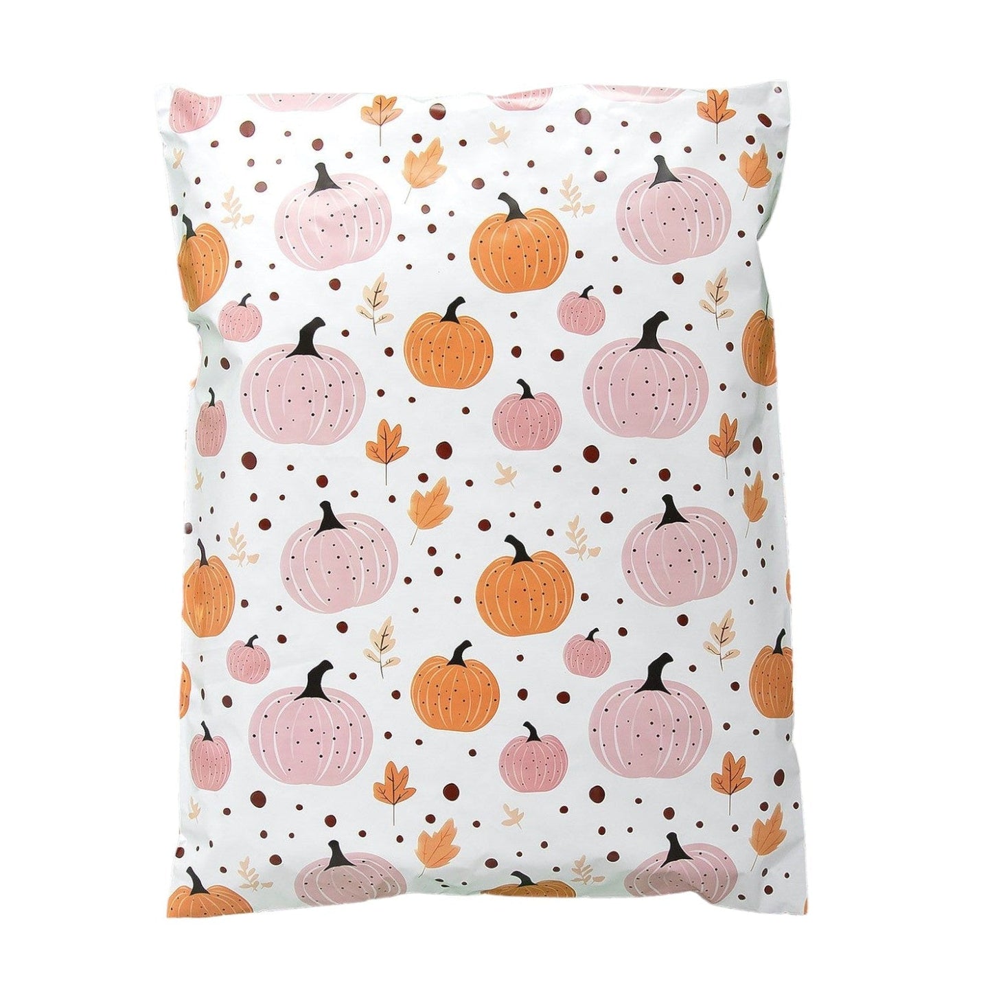 Fall Pumpkin Poly Mailers Size 14.5x19 Halloween Shipping Bags