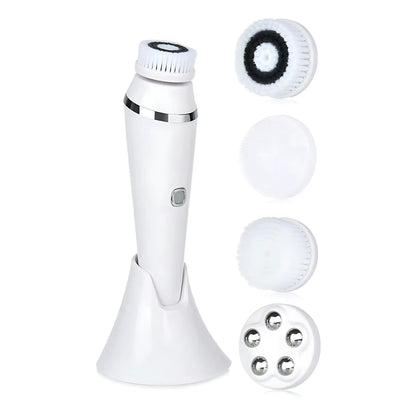 GlowSweep 4-in-1 Facial Cleaner – Exfoliate, Massage & Purify