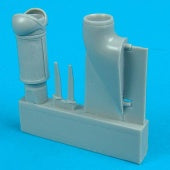 Quickboost 32016 1/32 Bf109G6 Early Tropical Dust Filter for HSG