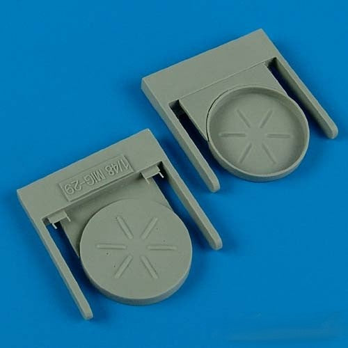 Quickboost 48516 1/48 MiG29A Fulcrum Exhaust Covers for LNR (D)