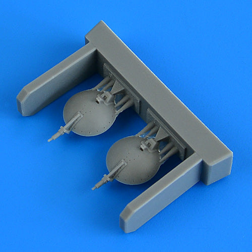 Quickboost 49058 1/48 Su25 Frogfoot Open Parachute Covers for ZVE
