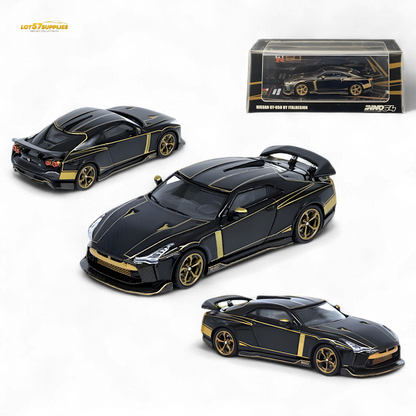 INNO64 Nissan GT-R50 By ITALDESIGN Black 1:64