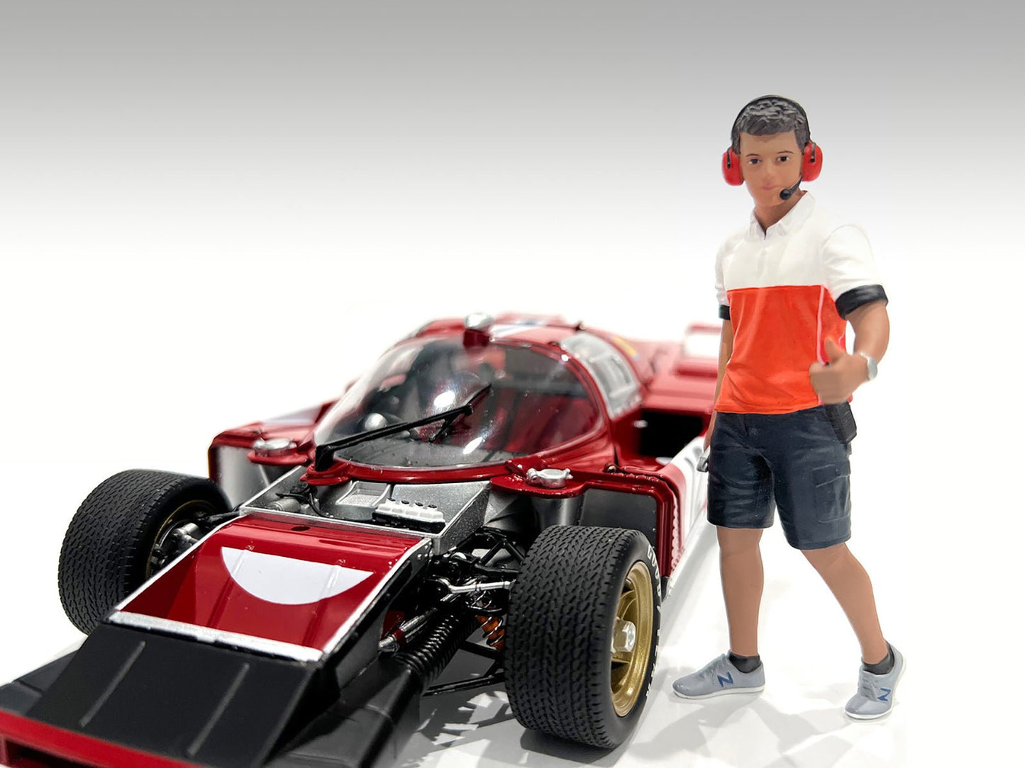"Race Crew" Figure #2 for 1/18 scale models by American Diorama  free shipping USA