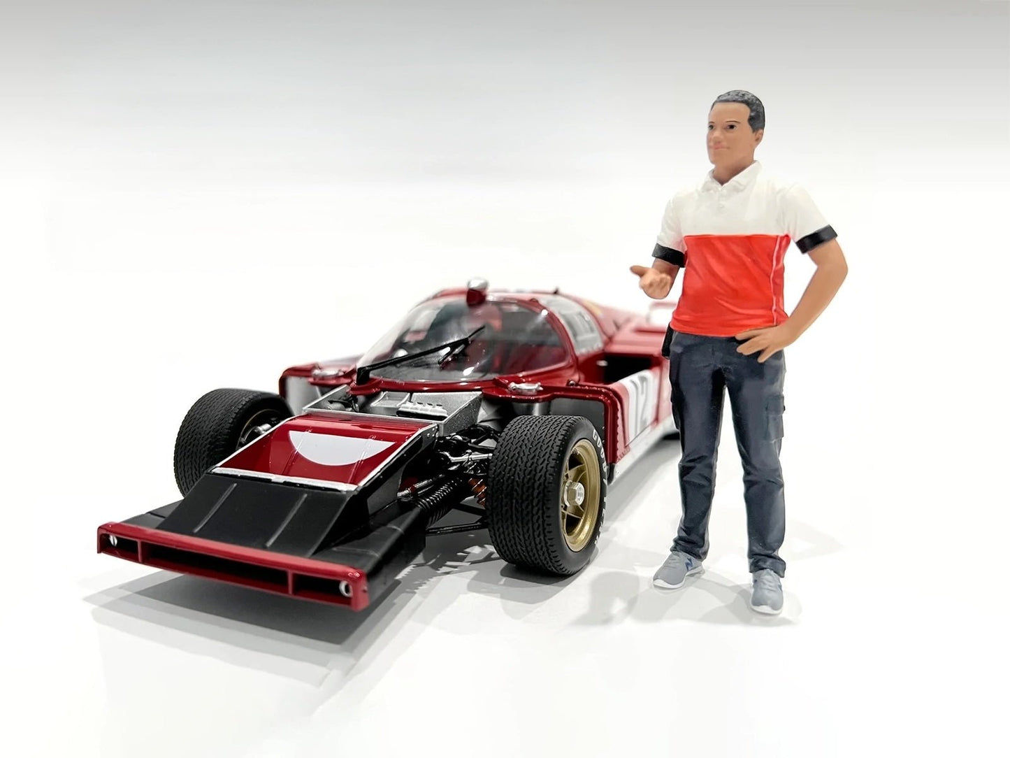 "Race Crew" Figure #4 for 1/18 scale models by American Diorama  free shipping USA
