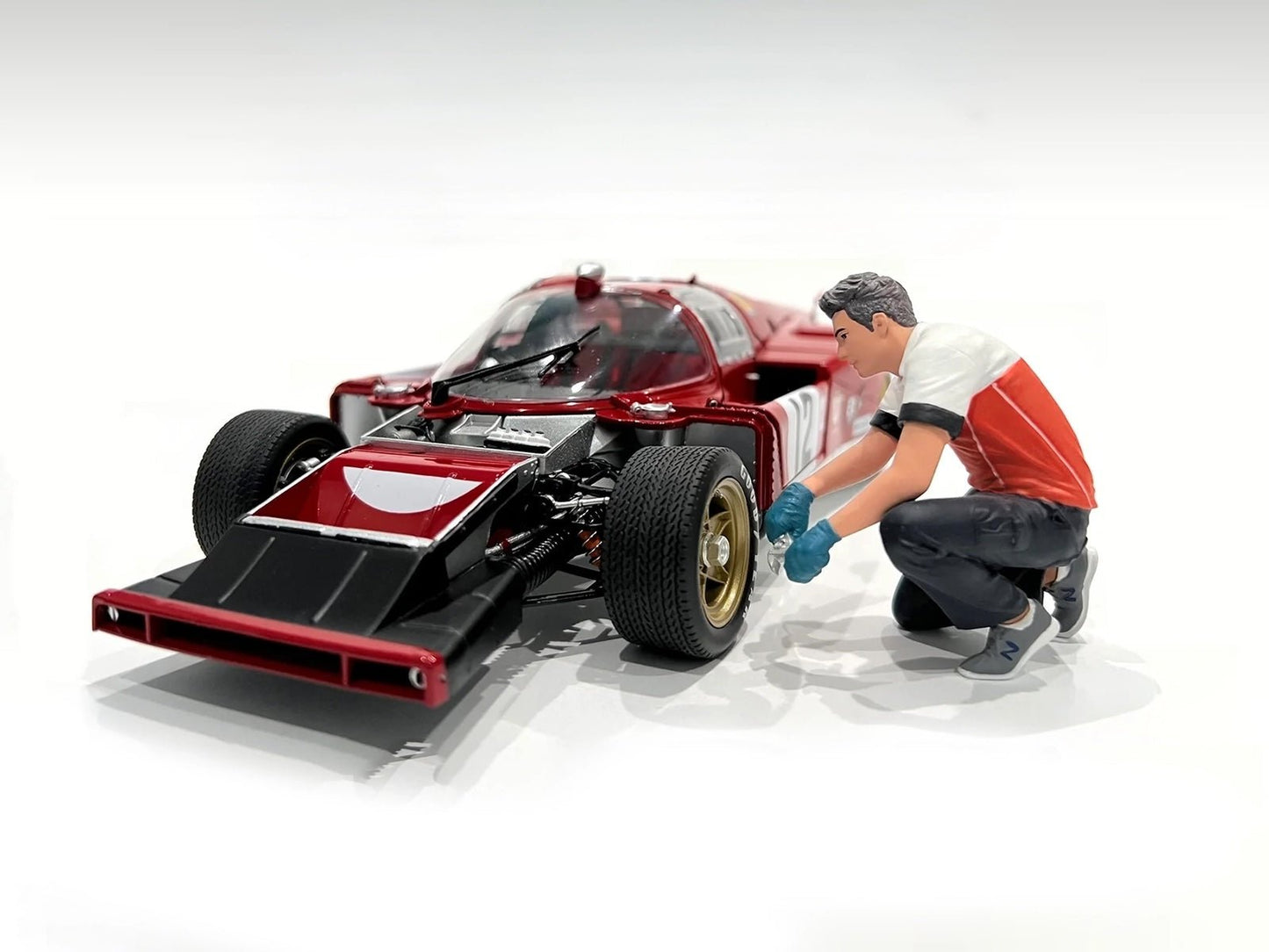 "Race Crew" Figure #5 for 1/18 scale models by American Diorama  free shipping USA