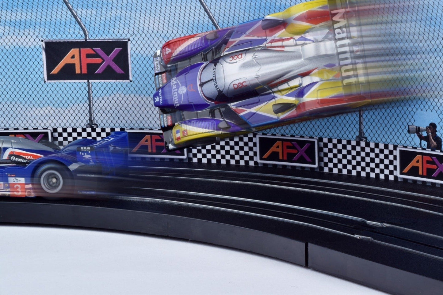 AFX 1071 Race Barrier for HO Slot Car Track AFX1071 Racemasters Aurora