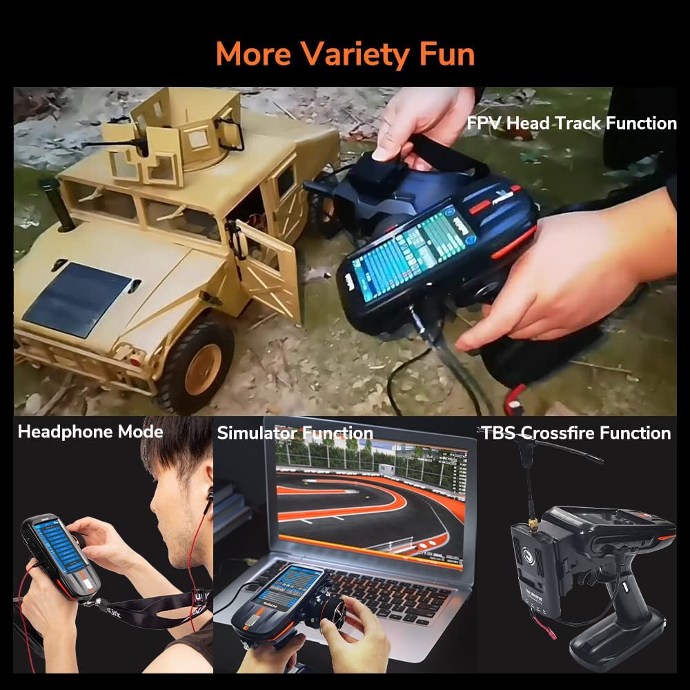 Radiolink RC8X 8 Channels 2.4Ghz RC Transmitter / Radio W R8FG Gyro Receiver ( SEE NOTE )