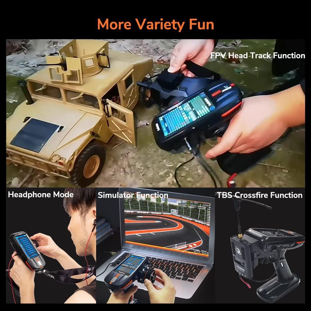 Radiolink RC8X 8 Channels 2.4Ghz RC Transmitter / Radio W R8FG Gyro Receiver