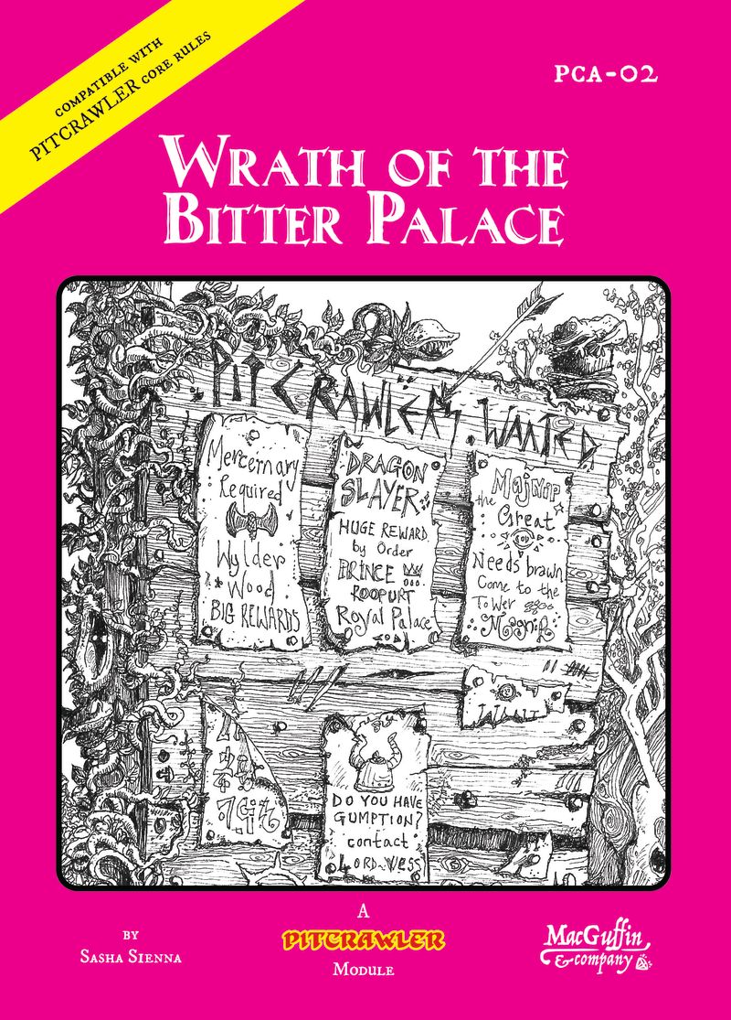 Pitcrawler RPG: Wrath of the Bitter Palace