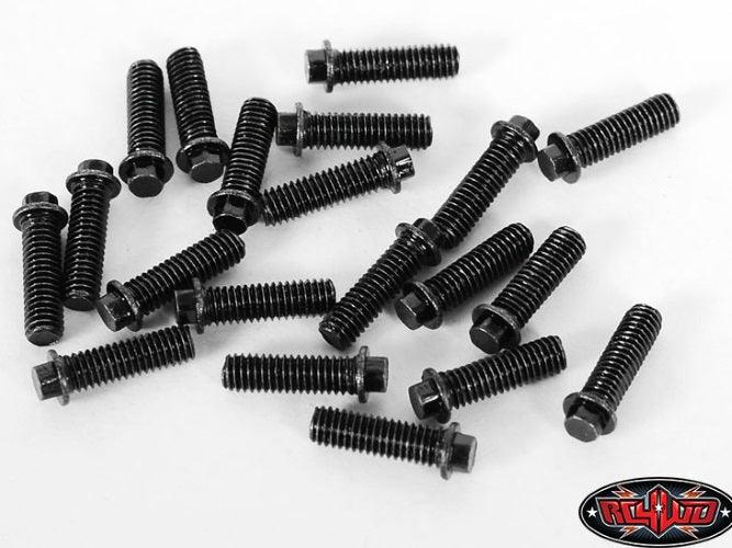 Rc4wd Z-S0692 Miniature Scale Hex Bolts (M3X 10mm) (Black) For #RC4Z-S0635