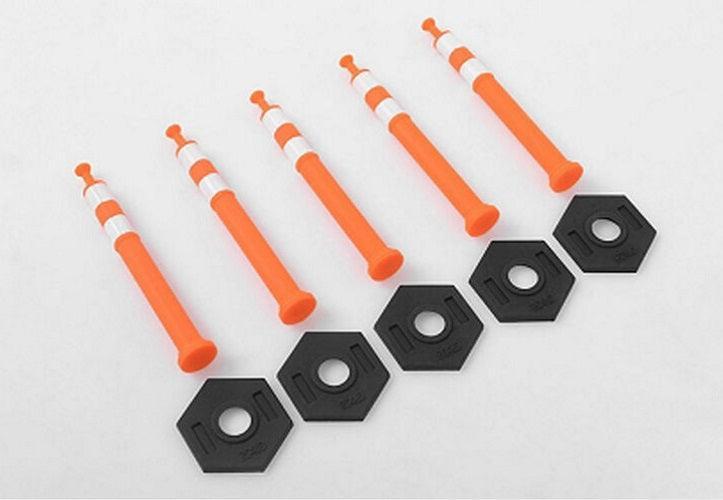 RC4WD S1619 1/12 Scale RC Highway Traffic Cones (5)