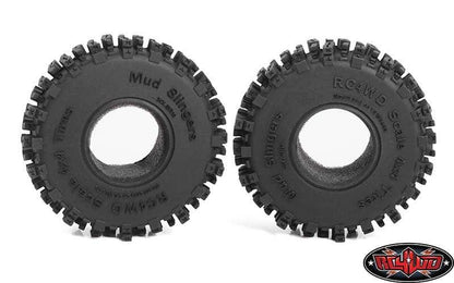 RC4Wd T0199 Mud Slinger 1.0" Scale Tires (2) 1/24 Rock Crawler
