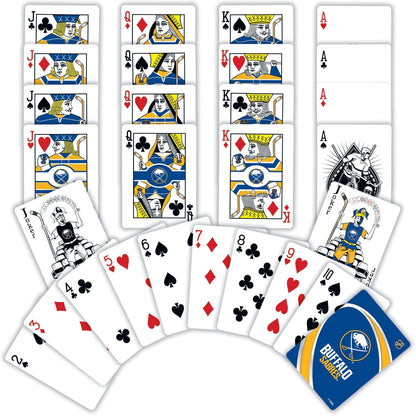 Buffalo Sabres Playing Cards - 54 Card Deck by MasterPieces Puzzle Company INC