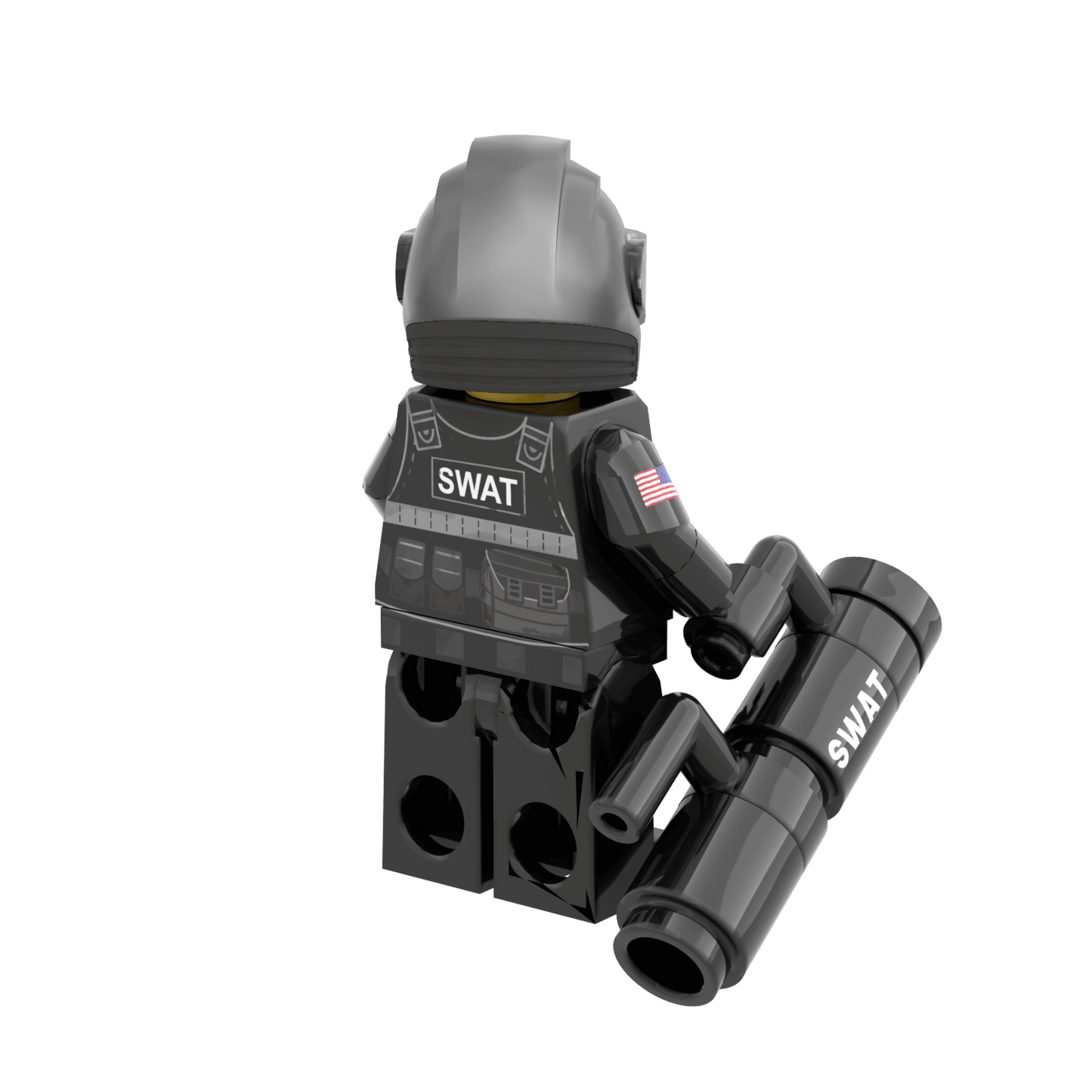 SWAT Operator, Breach & Entry Specialist - Custom Minifig - Made Using LEGO® Parts