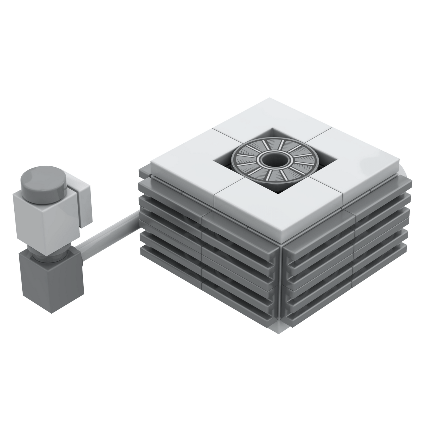 Air Conditioning Unit - AC - Build Kit - Custom Set - Made Using LEGO® Parts & Pieces
